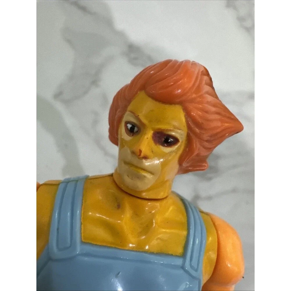 Lot vintage 1980s LJN Thundercats CAPTAIN CRACKER AND Lion-O Action Figure